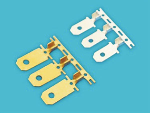 汽車插片6.3公端連饒連帶端子