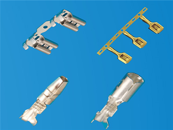 3.96/4.5子彈頭型公母連帶端子 3.96/4.5子彈頭型公母連帶端子