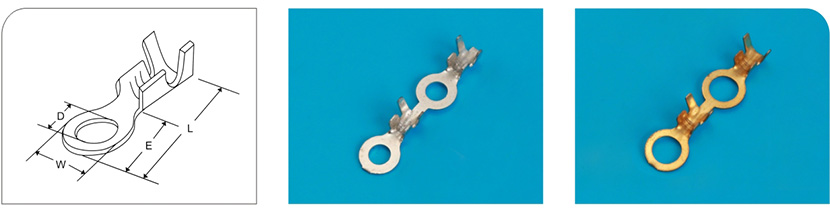 黃銅鍍錫R型接線端子產(chǎn)品圖