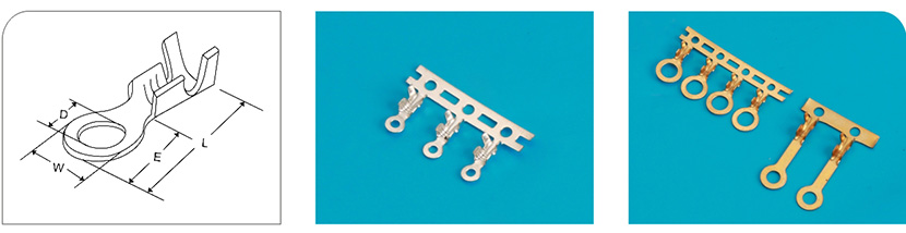 橫送R型圓環(huán)接線端子產(chǎn)品圖