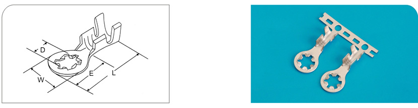 橫送R型梅花端子產(chǎn)品圖