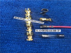5.0保險(xiǎn)絲銅管端子5*20耳扒端子 5.0保險(xiǎn)絲銅管端子5*20耳扒端子
